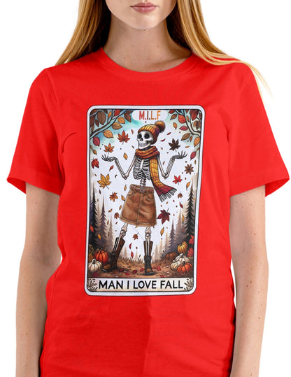MILF Tarot | Tarot Card T-Shirt - Black - T-Shirts Online