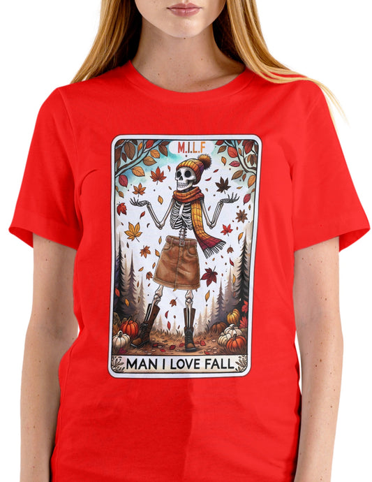 MILF Tarot | Tarot Card T-Shirt - Black - T-Shirts Online