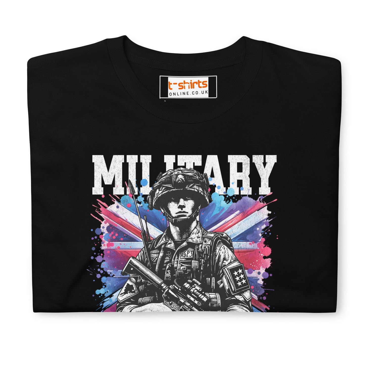 Military Army Soldier T-Shirt | Armed Forces Tee - Black - T-Shirts Online