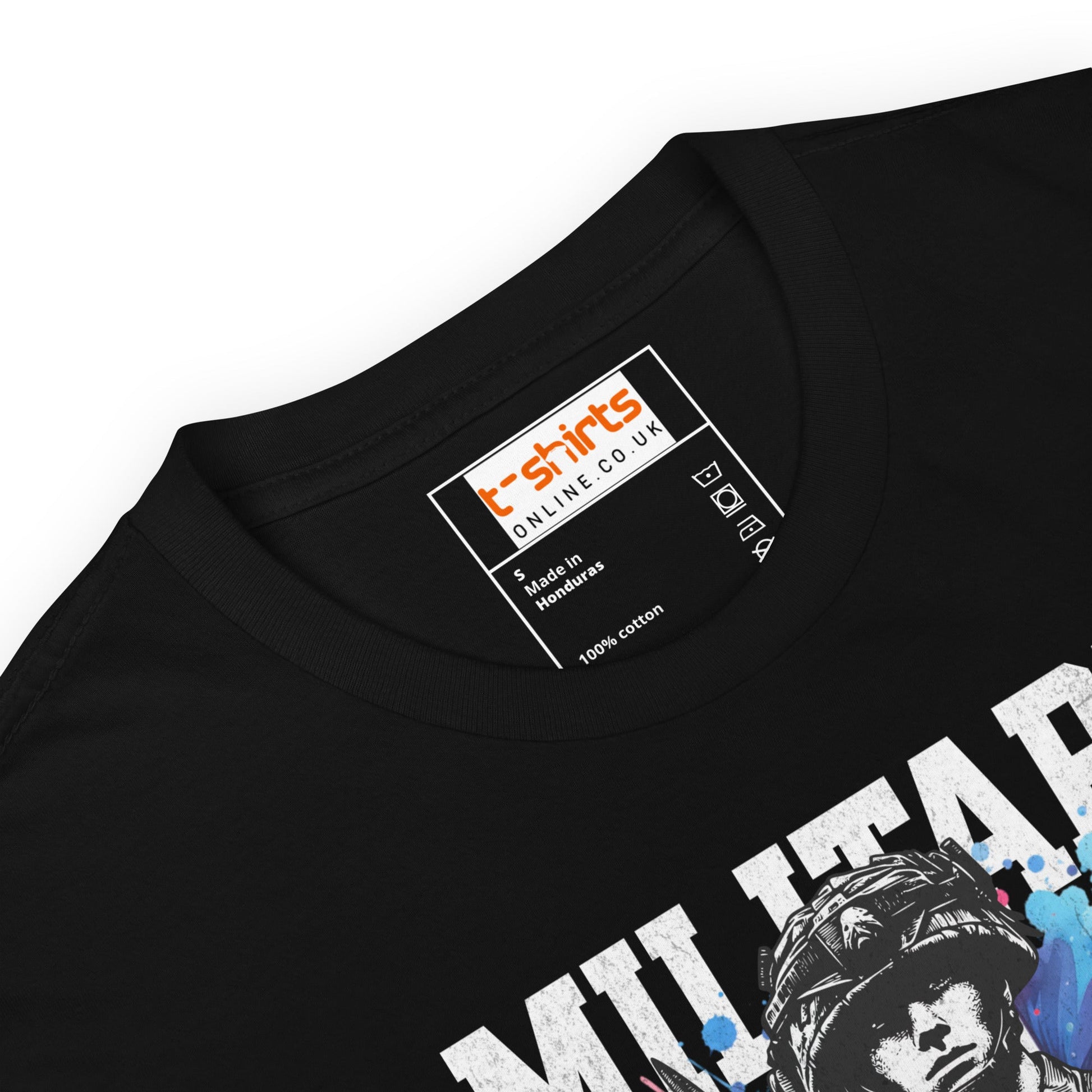 Military Army Soldier T-Shirt | Armed Forces Tee - Black - T-Shirts Online