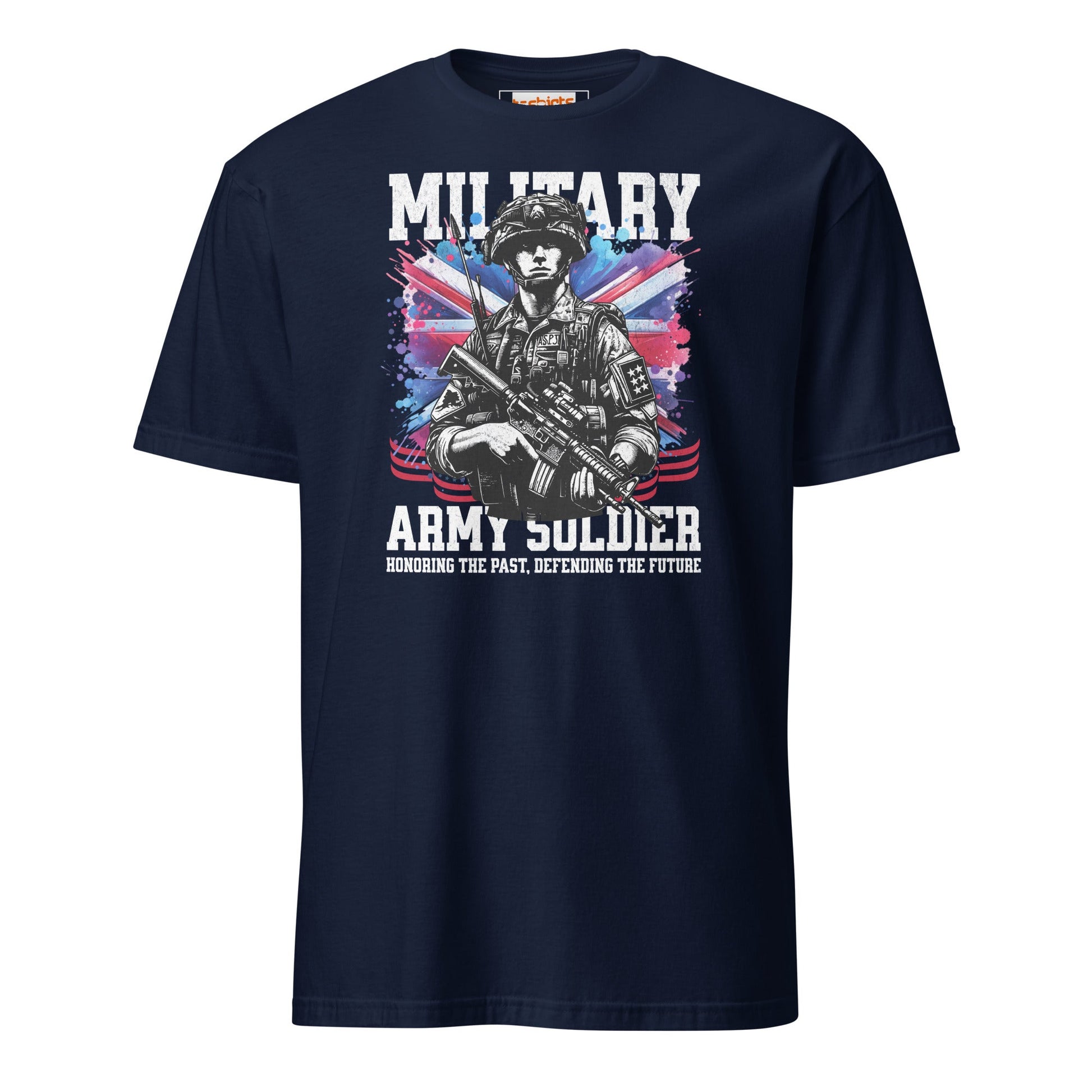 Military Army Soldier T-Shirt | Armed Forces Tee - Navy - T-Shirts Online