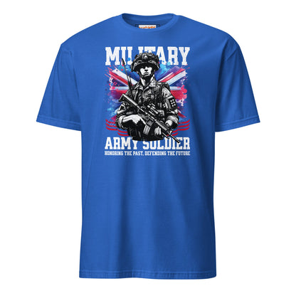 Military Army Soldier T-Shirt | Armed Forces Tee - Royal - T-Shirts Online