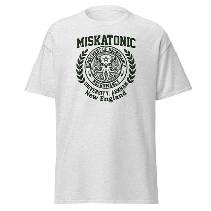 Miskatonic University Necromancy T-Shirt | Arkham Horror Apparel - Ash - T-Shirts Online