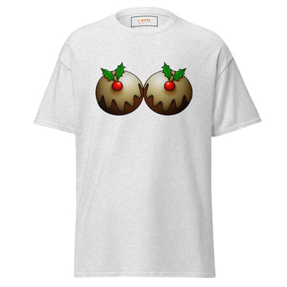 Mistletoe | Naughty Christmas T-Shirt - Ash - T-Shirts Online