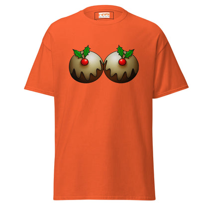 Mistletoe | Naughty Christmas T-Shirt - Orange - T-Shirts Online