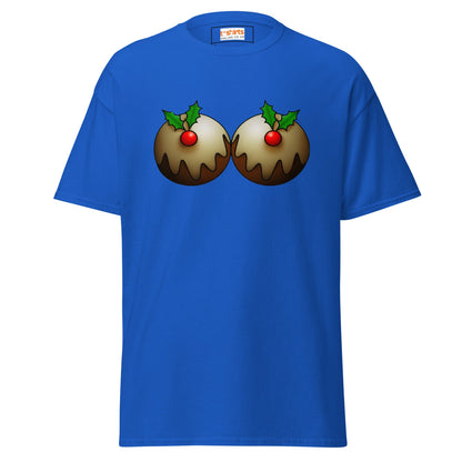 Mistletoe | Naughty Christmas T-Shirt - Royal - T-Shirts Online