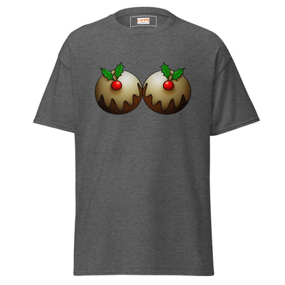 Mistletoe | Naughty Christmas T-Shirt - Dark Heather - T-Shirts Online