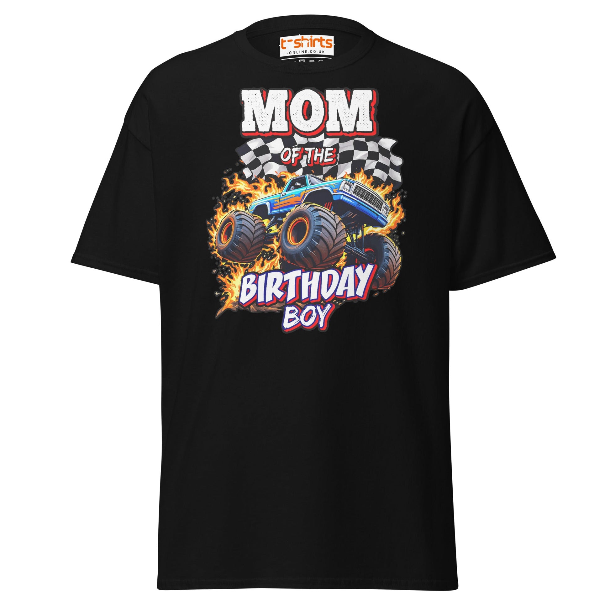 Mom of the Birthday Boy T-Shirt - Black - T-Shirts Online