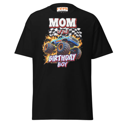 Mom of the Birthday Boy T-Shirt - Black - T-Shirts Online