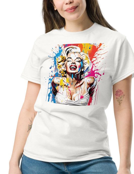 Monroe Splash | Unisex T-Shirt - Black - T-Shirts Online