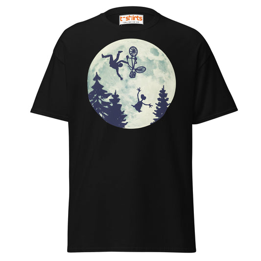 Moonfall Parody T-Shirt – Funny Sci - Fi Humor Tee - Black - T-Shirts Online