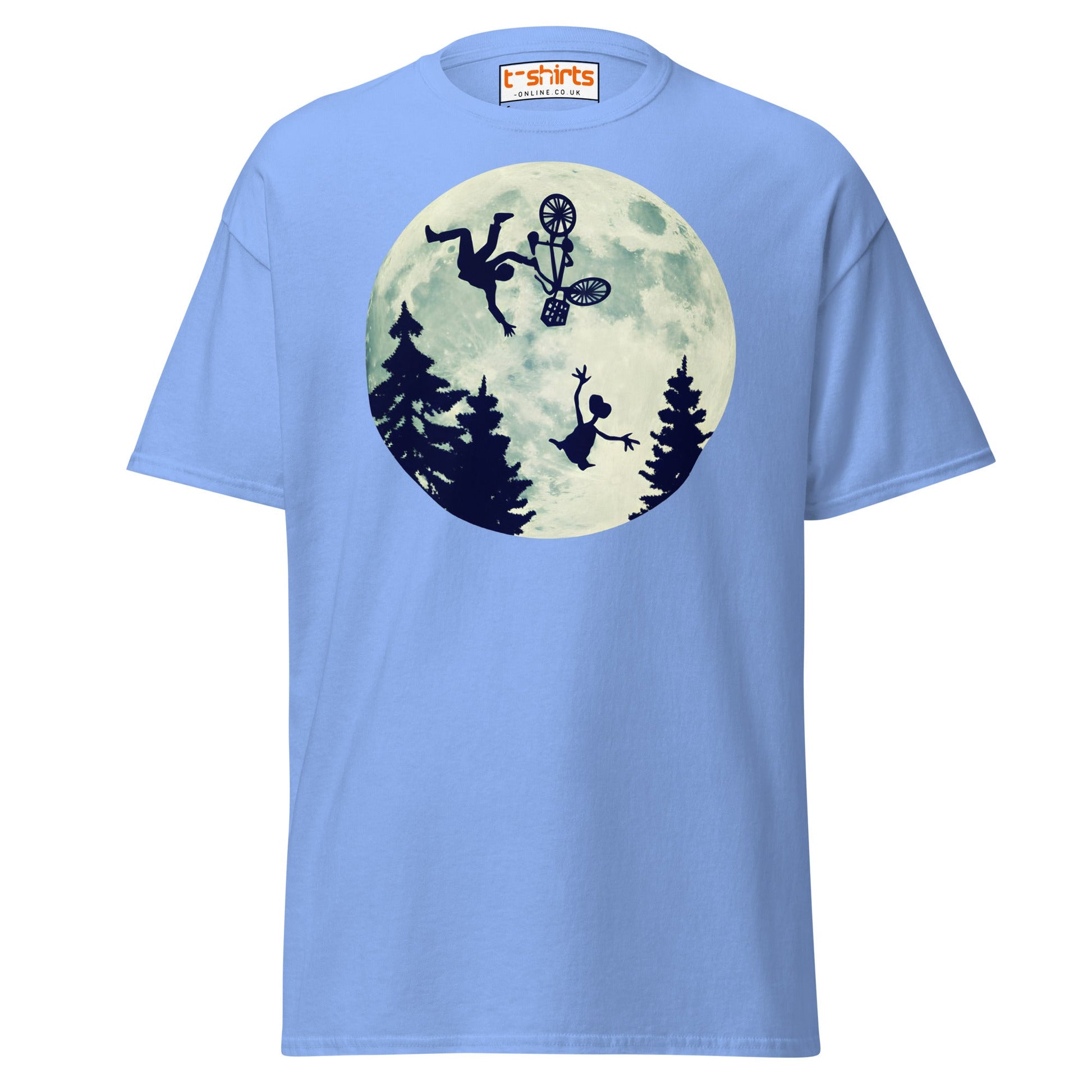 Moonfall Parody T-Shirt – Funny Sci - Fi Humor Tee - Carolina Blue - T-Shirts Online