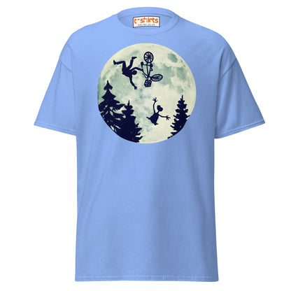 Moonfall Parody T-Shirt – Funny Sci - Fi Humor Tee - Carolina Blue - T-Shirts Online