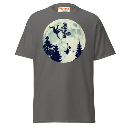Moonfall Parody T-Shirt – Funny Sci - Fi Humor Tee - Charcoal - T-Shirts Online