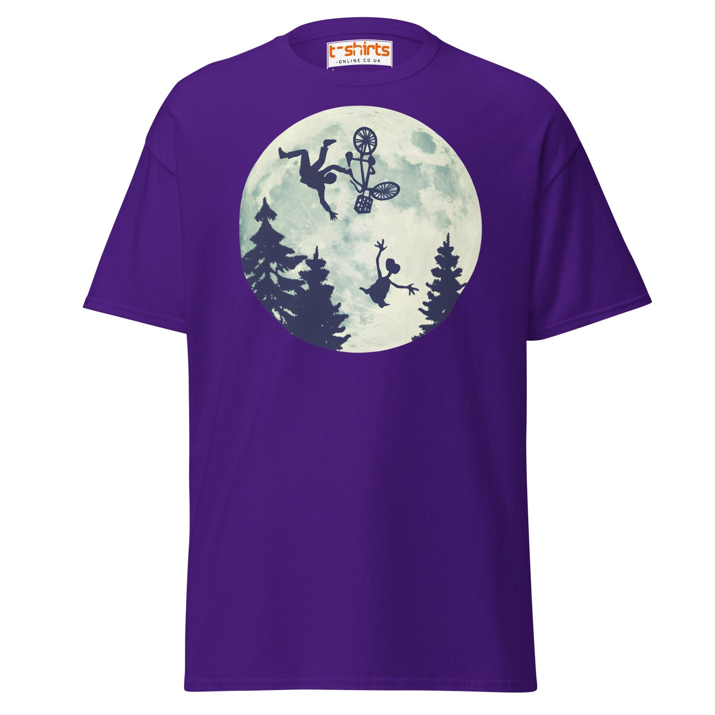 Moonfall Parody T-Shirt – Funny Sci - Fi Humor Tee - Purple - T-Shirts Online