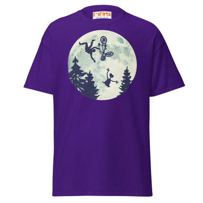 Moonfall Parody T-Shirt – Funny Sci - Fi Humor Tee - Purple - T-Shirts Online