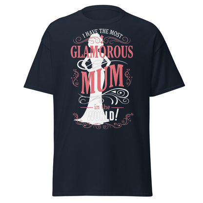 Most Glamorous Mum T-Shirt | Mother's Day Gift Tee - Navy - T-Shirts Online