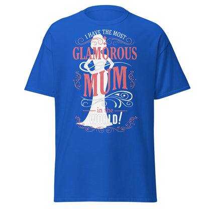 Most Glamorous Mum T-Shirt | Mother's Day Gift Tee - Royal - T-Shirts Online