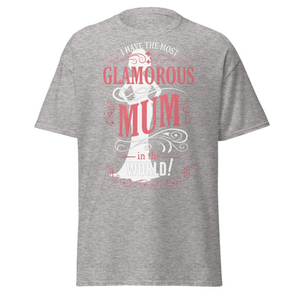 Most Glamorous Mum T-Shirt | Mother's Day Gift Tee - Sport Grey - T-Shirts Online