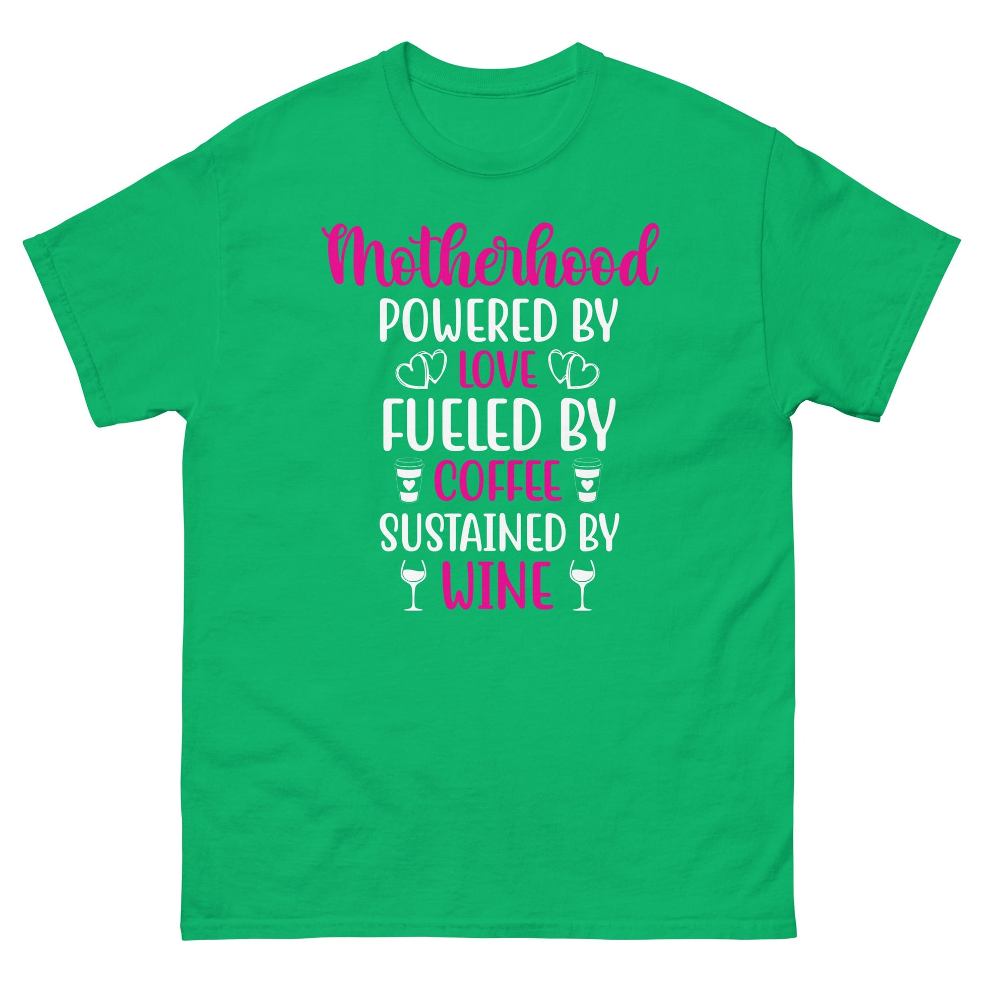 Motherhood | Mother's Day T-Shirt - Irish Green - T-Shirts Online