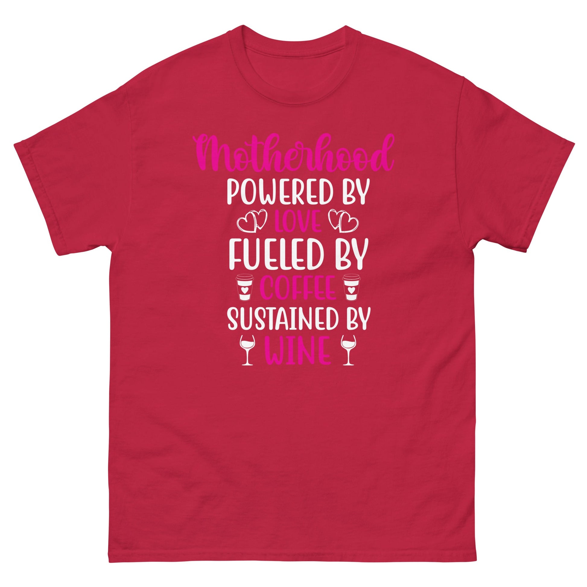 Motherhood | Mother's Day T-Shirt - Cardinal - T-Shirts Online