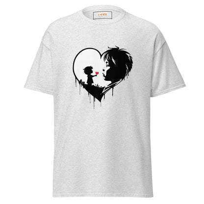 Mothers Love | Banksy Inspired T-Shirt - Ash - T-Shirts Online