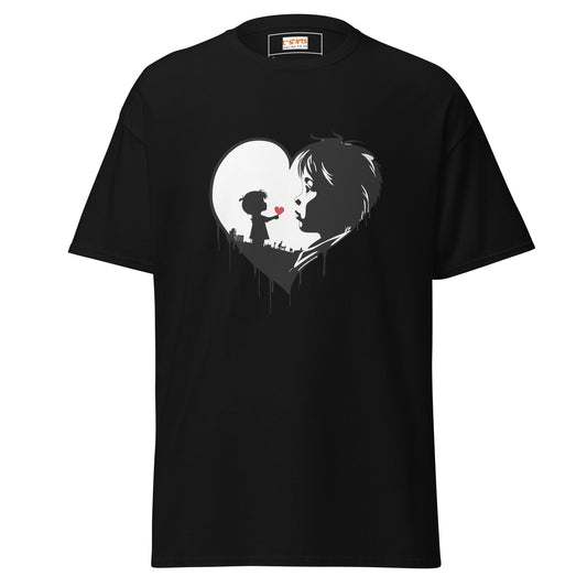Mothers Love | Banksy Inspired T-Shirt - Black - T-Shirts Online