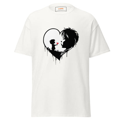Mothers Love | Banksy Inspired T-Shirt - White - T-Shirts Online