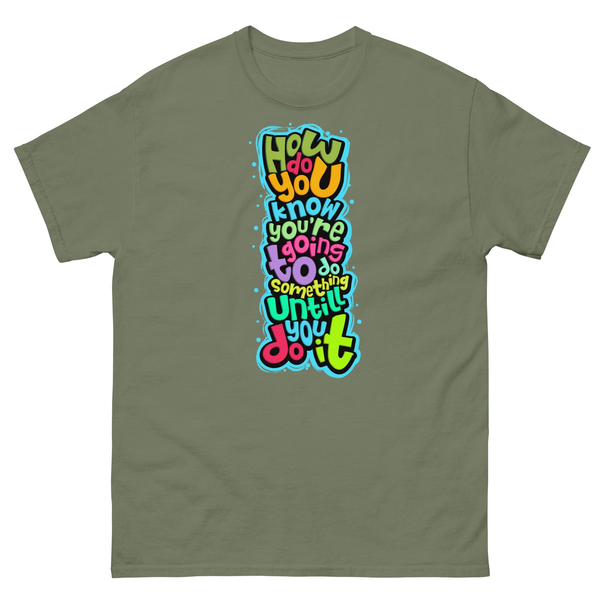 Motivation #1 | Unisex T-Shirt - Military Green - T-Shirts Online