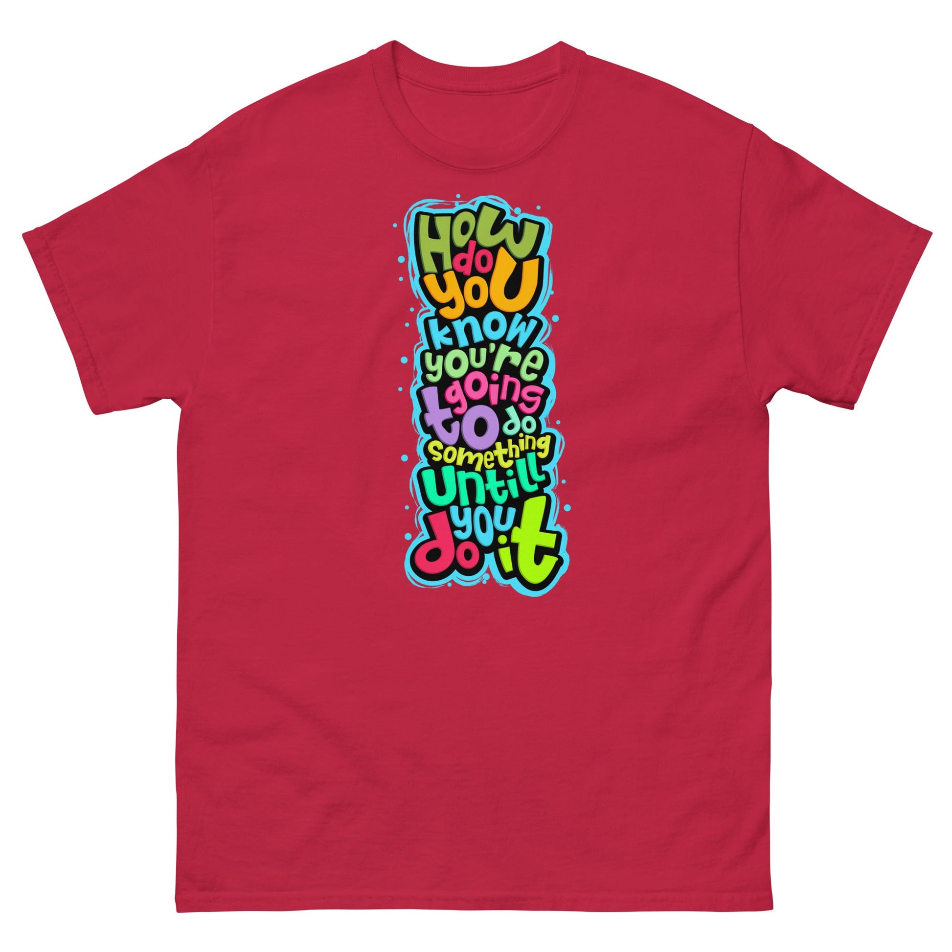 Motivation #1 | Unisex T-Shirt - Cardinal - T-Shirts Online