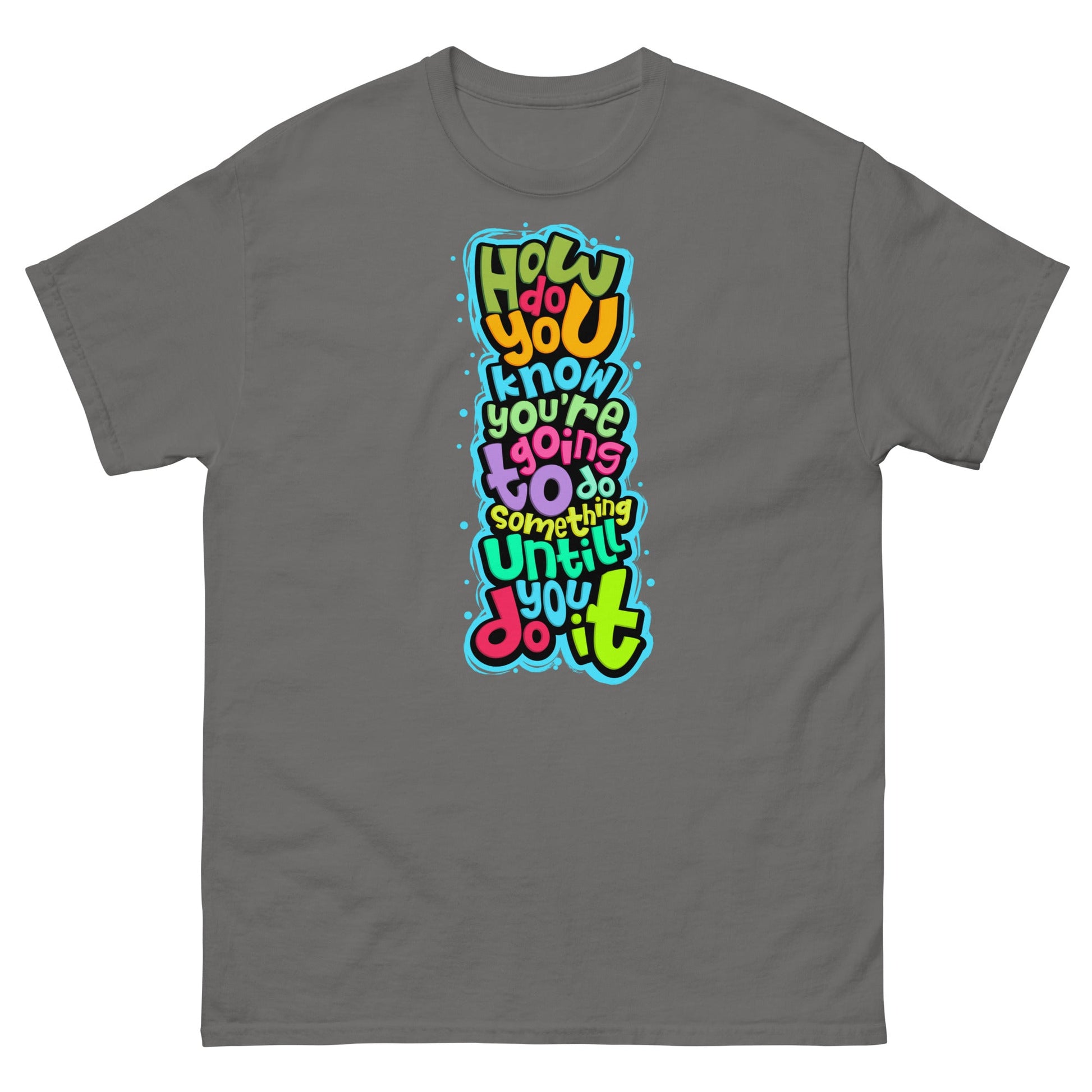 Motivation #1 | Unisex T-Shirt - Charcoal - T-Shirts Online