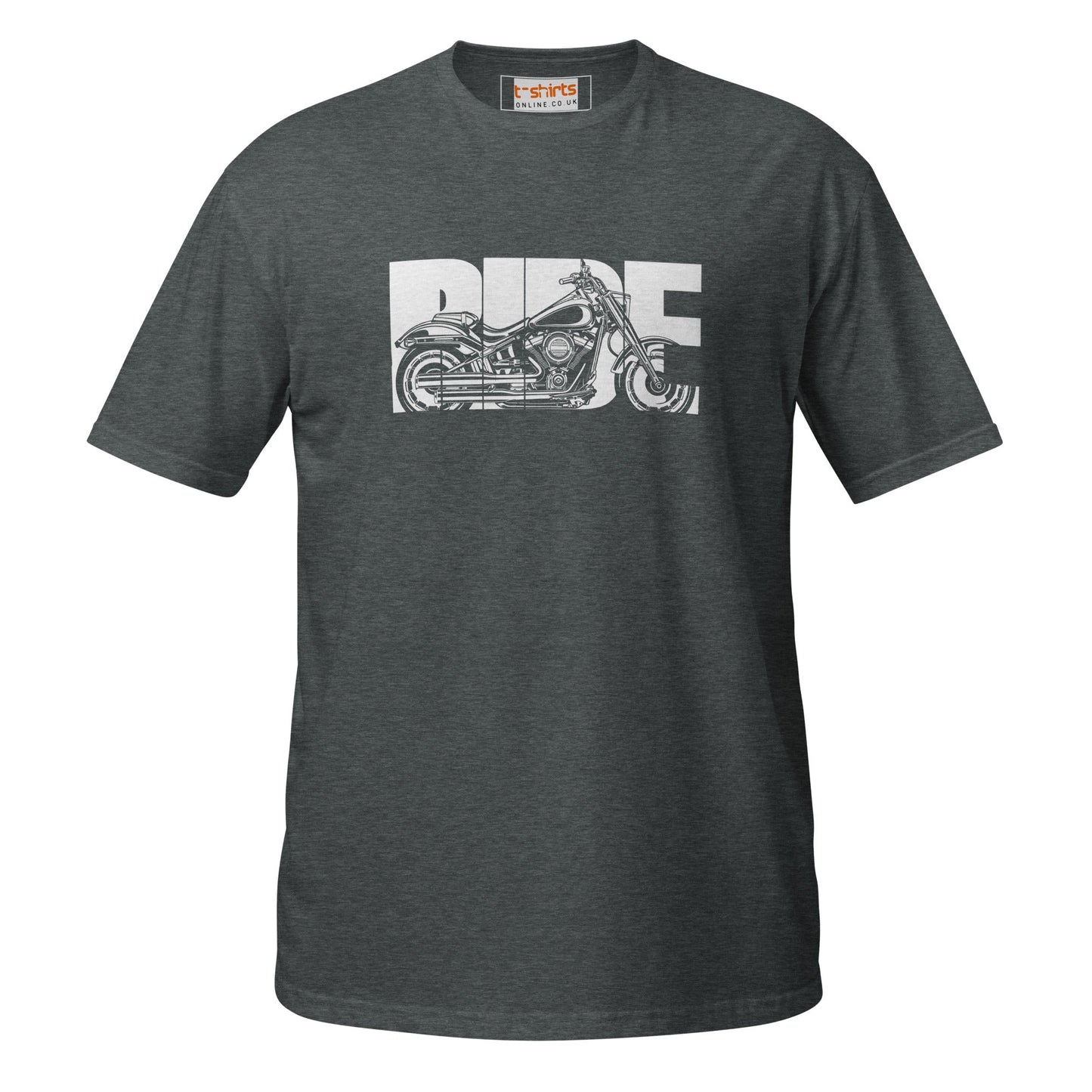 Motorbike Ride T-Shirt - Dark Heather - T-Shirts Online