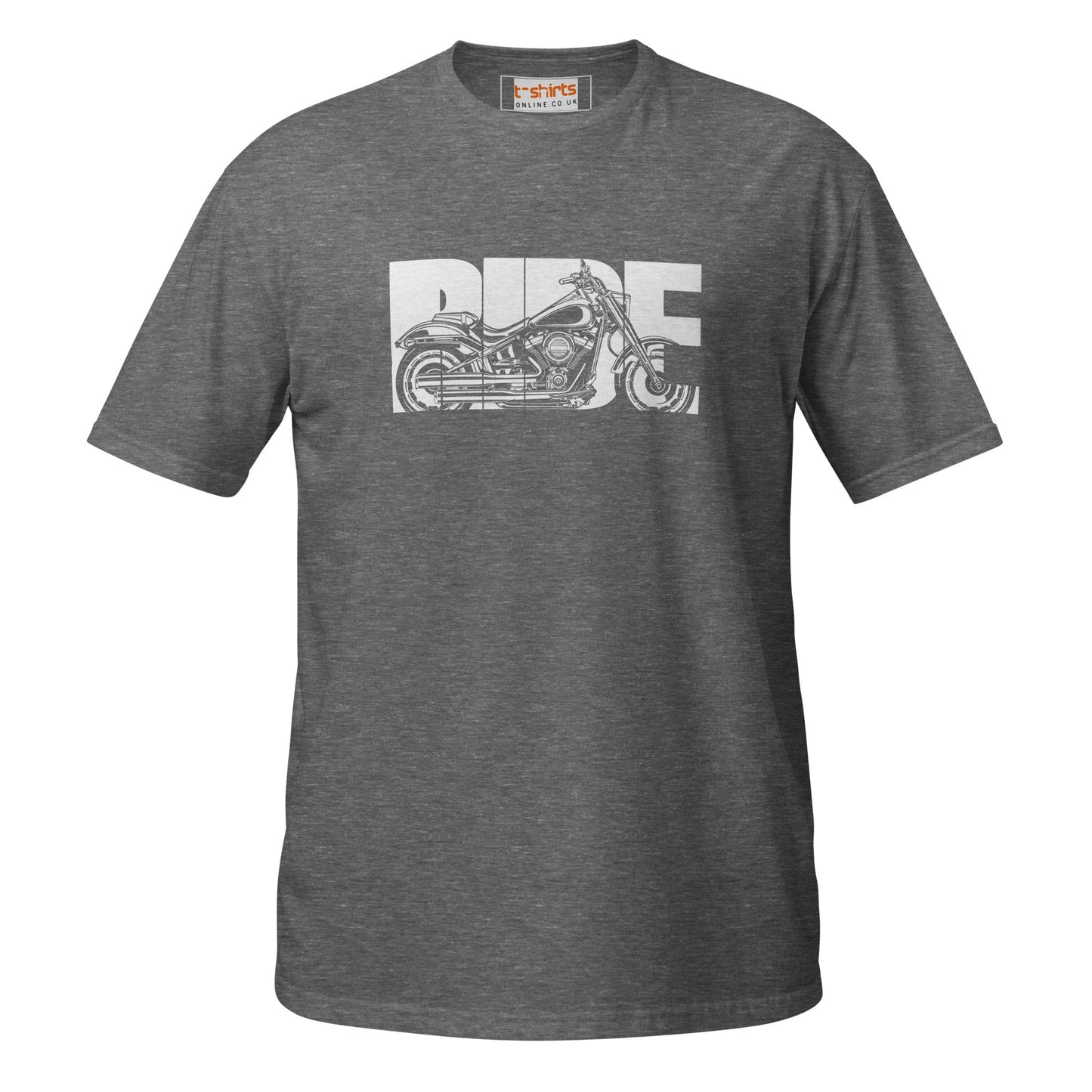Motorbike Ride T-Shirt - Graphite Heather - T-Shirts Online
