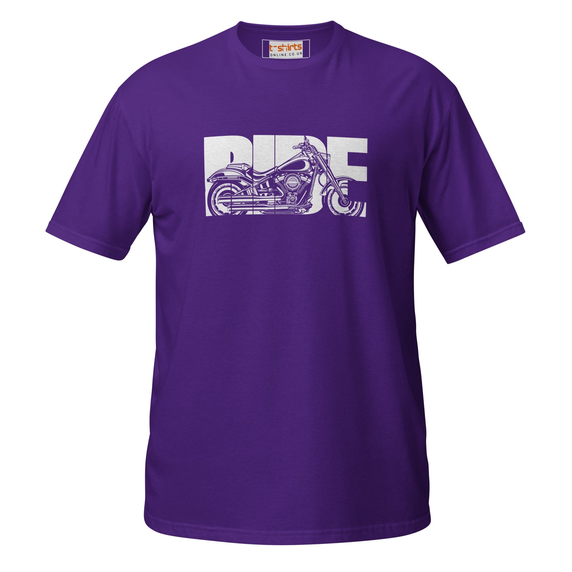 Motorbike Ride T-Shirt - Purple - T-Shirts Online