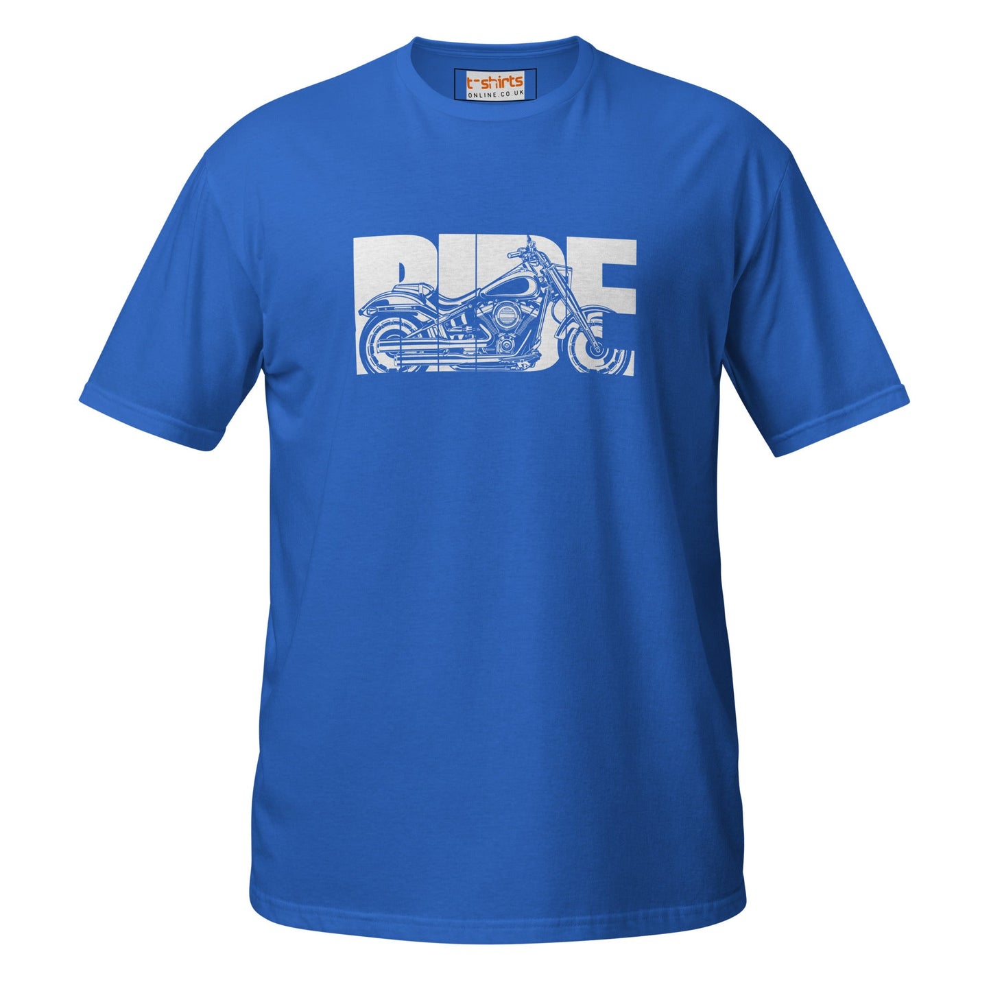 Motorbike Ride T-Shirt - Royal - T-Shirts Online