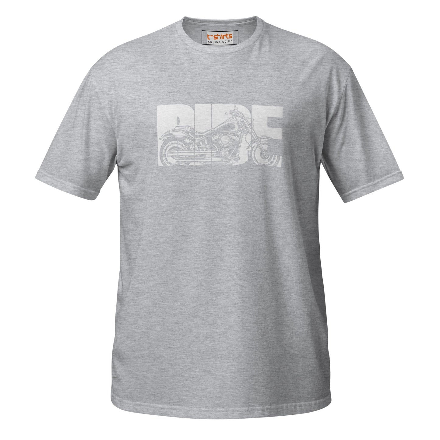 Motorbike Ride T-Shirt - Sport Grey - T-Shirts Online