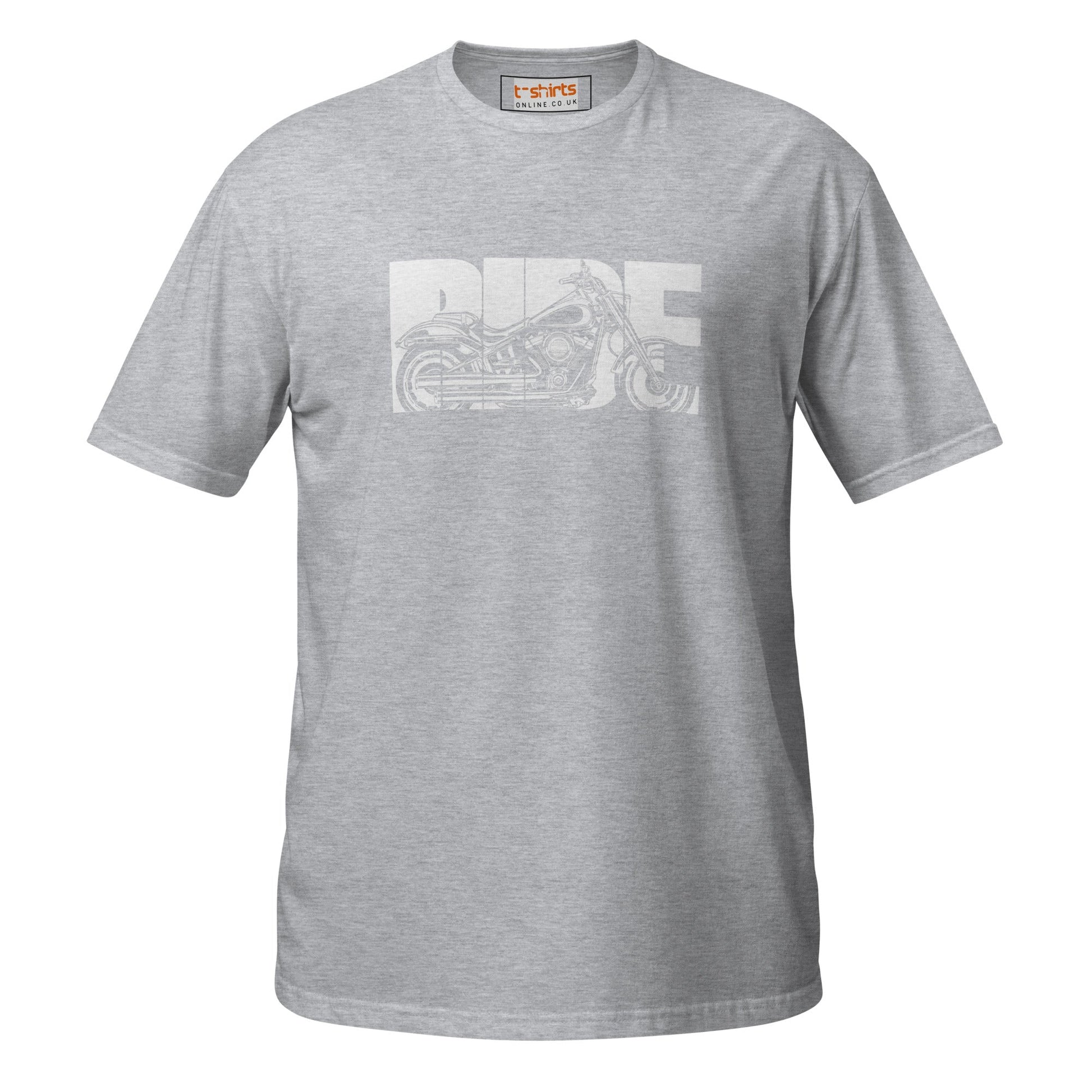 Motorbike Ride T-Shirt - Sport Grey - T-Shirts Online