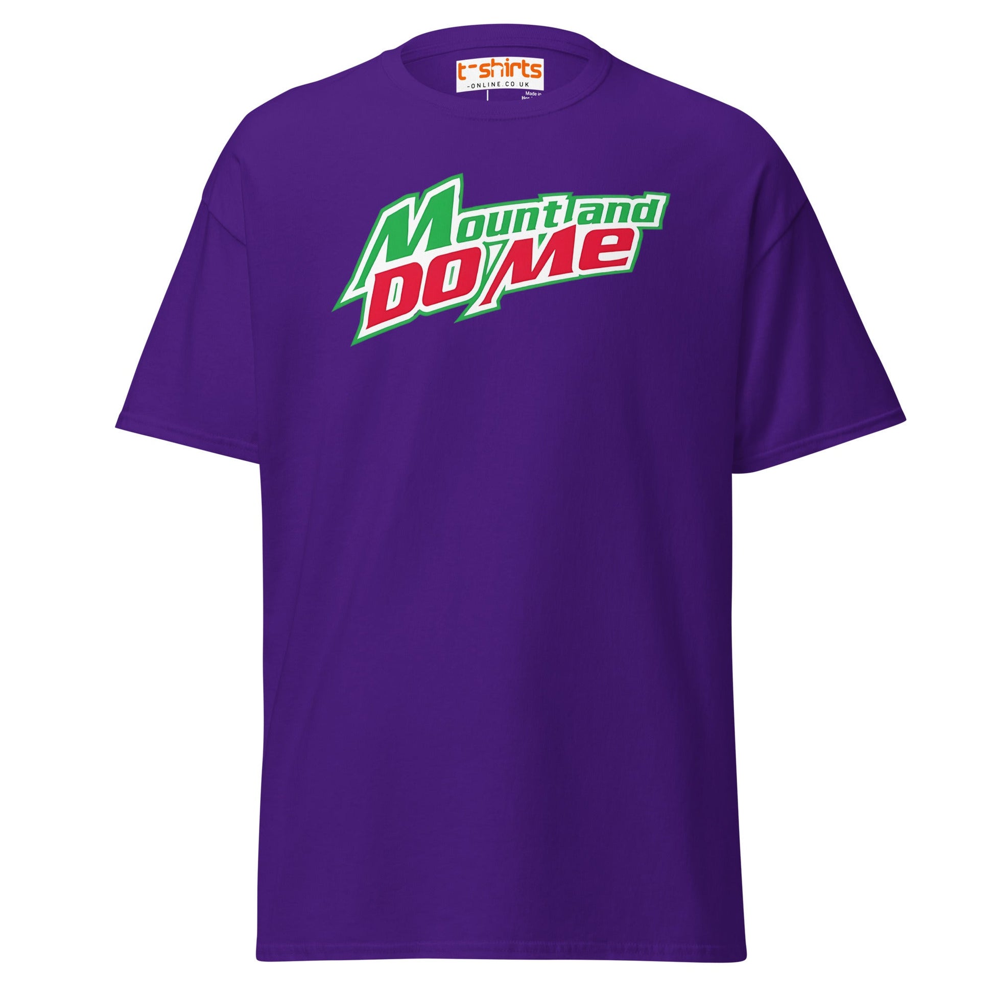 Mount and Do Me T-Shirt | Funny Adult Parody Tee - Purple - T-Shirts Online