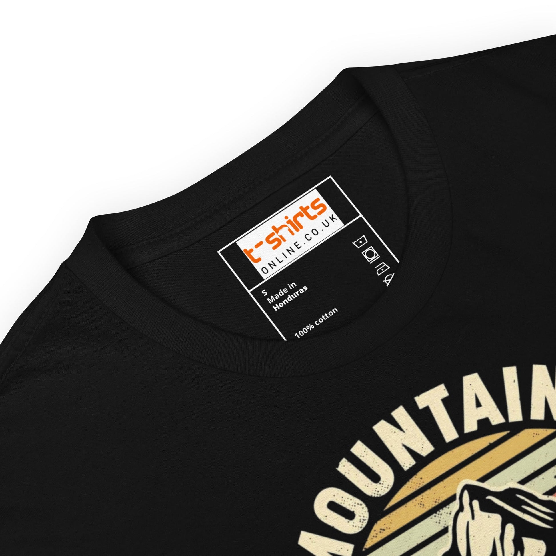 Mountains are Hill Areas T-Shirt - Black - T-Shirts Online