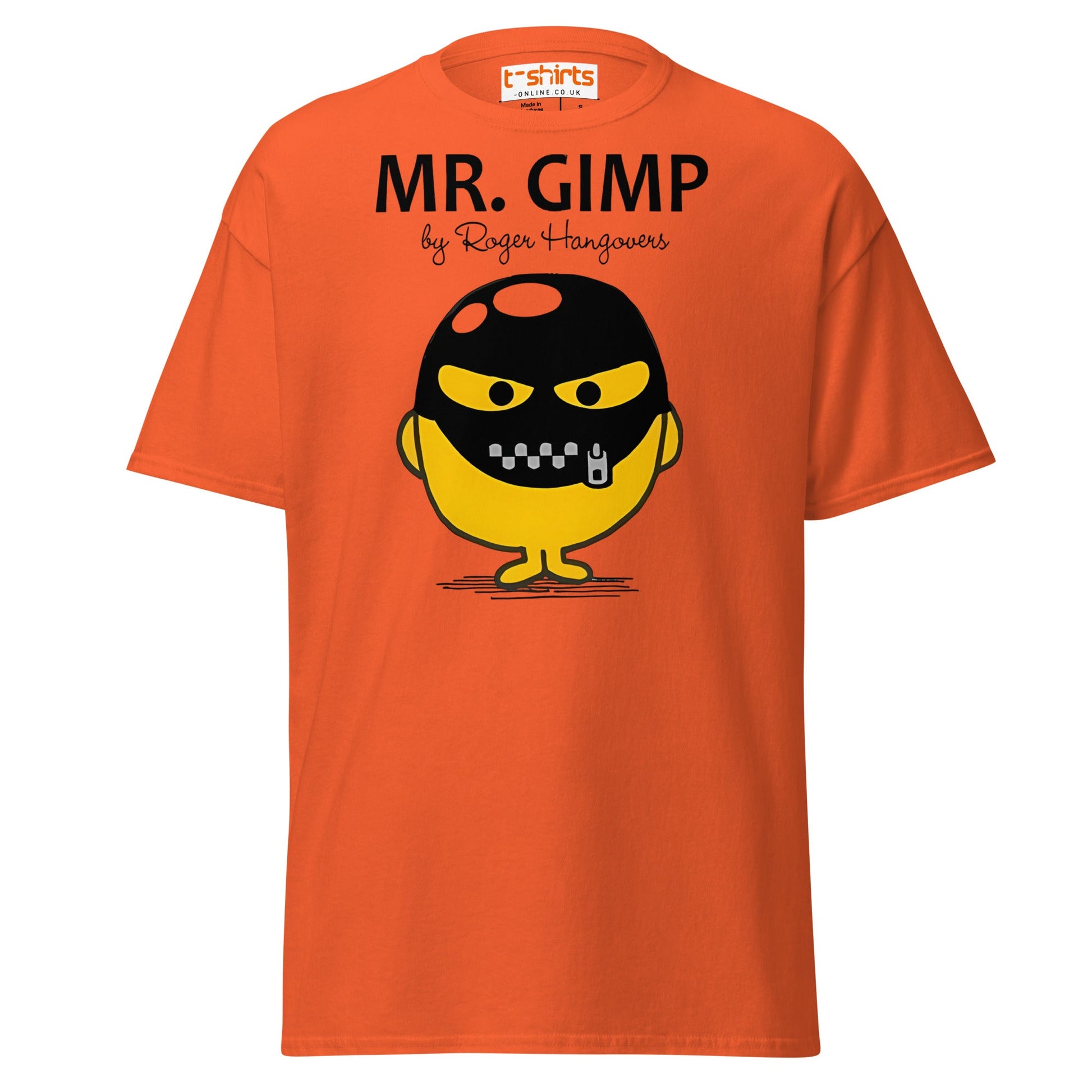 Mr. Gimp T-Shirt - Orange - T-Shirts Online