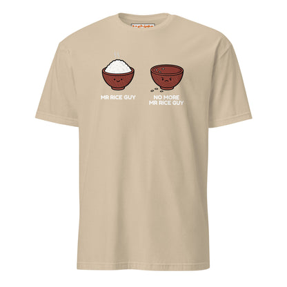 Mr Rice Guy Tee – Funny Food Pun Shirt - Sand - T-Shirts Online