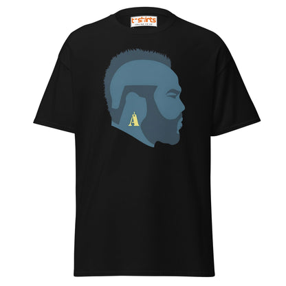 Mr. T Silhouette T-Shirt | Bold Retro Style Tee - Black - T-Shirts Online