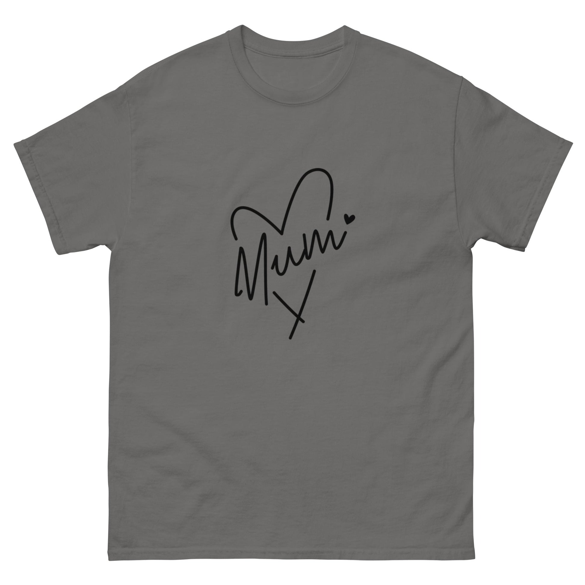 Mum | Mother's Day T-Shirt - Charcoal - T-Shirts Online