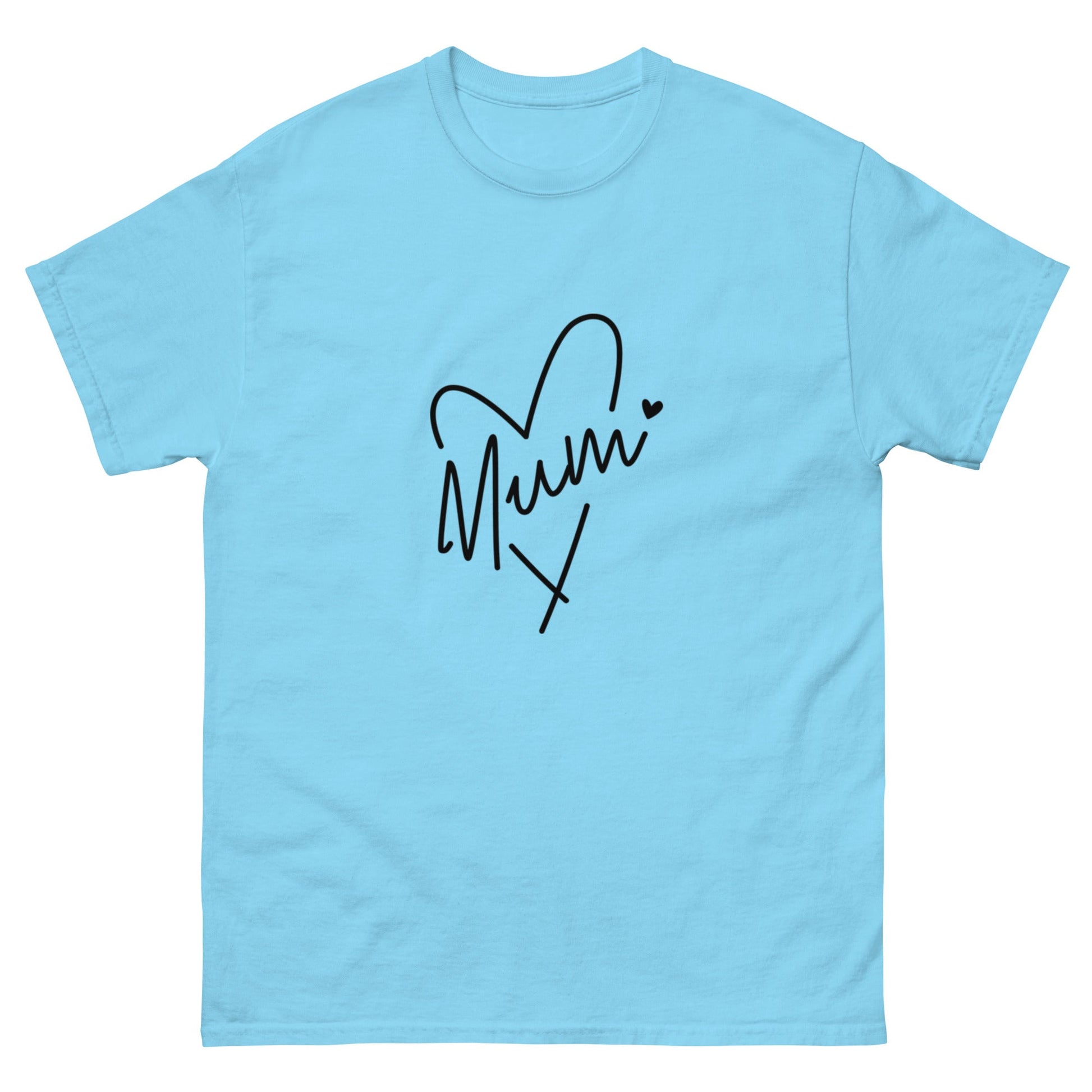 Mum | Mother's Day T-Shirt - Sky - T-Shirts Online