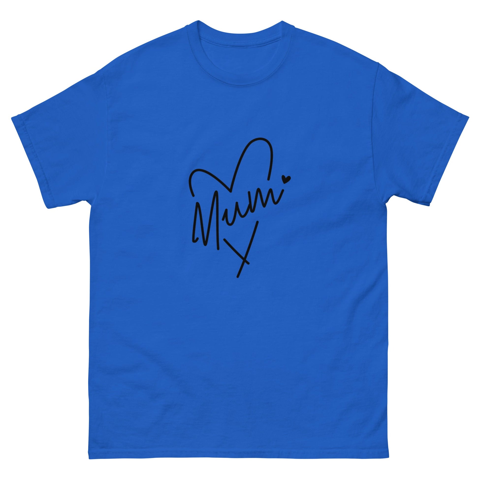Mum | Mother's Day T-Shirt - Royal - T-Shirts Online