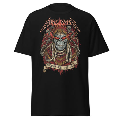 Mumm - Ra Ancient Spirits T-Shirt - ThunderCats Metal Tee - Black - T-Shirts Online