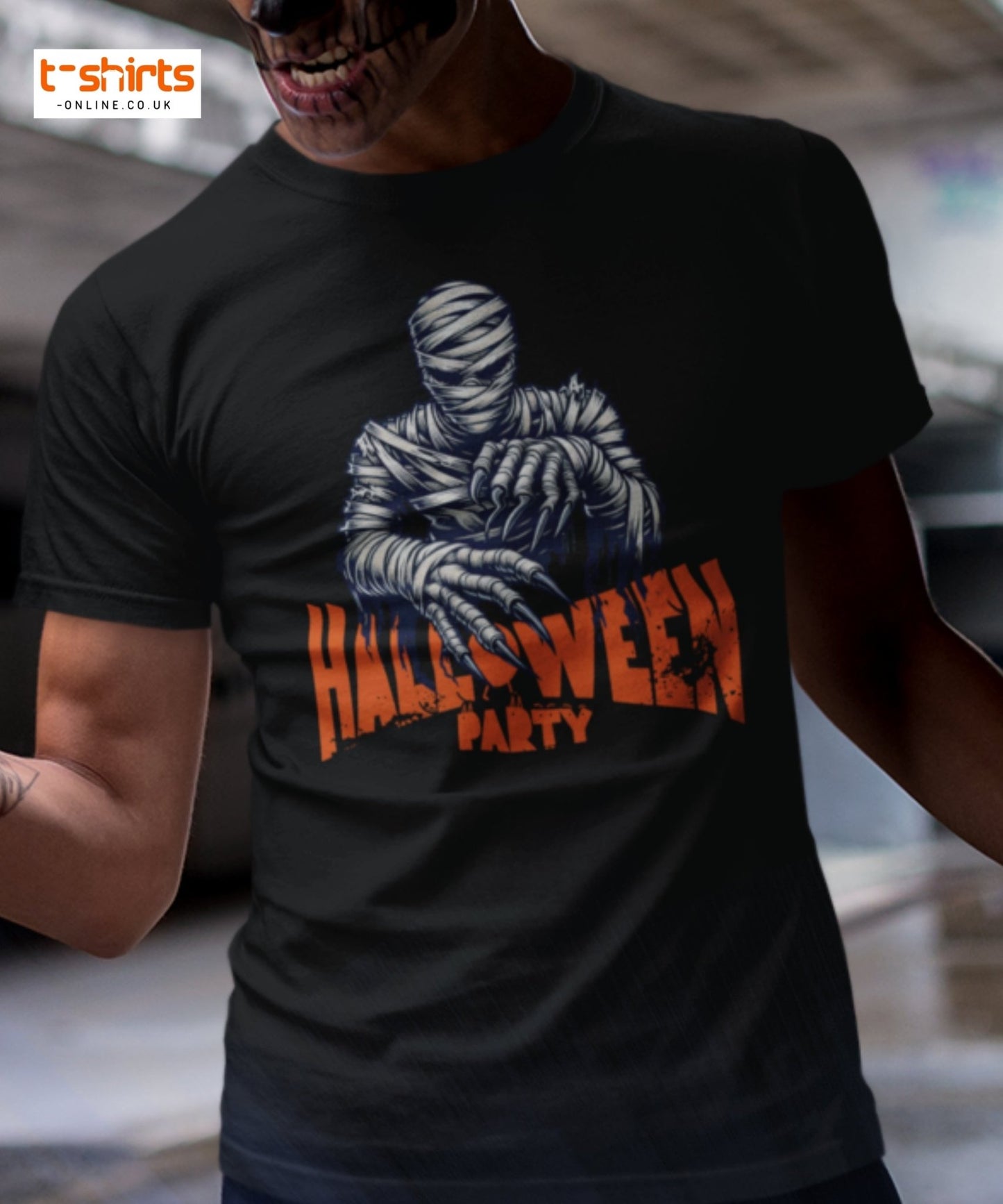 Mummy Halloween Party T-Shirt - Maroon - T-Shirts Online