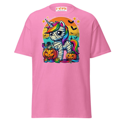 Mummy Unicorn T-Shirt | Cute Halloween Rainbow Tee - Azalea - T-Shirts Online