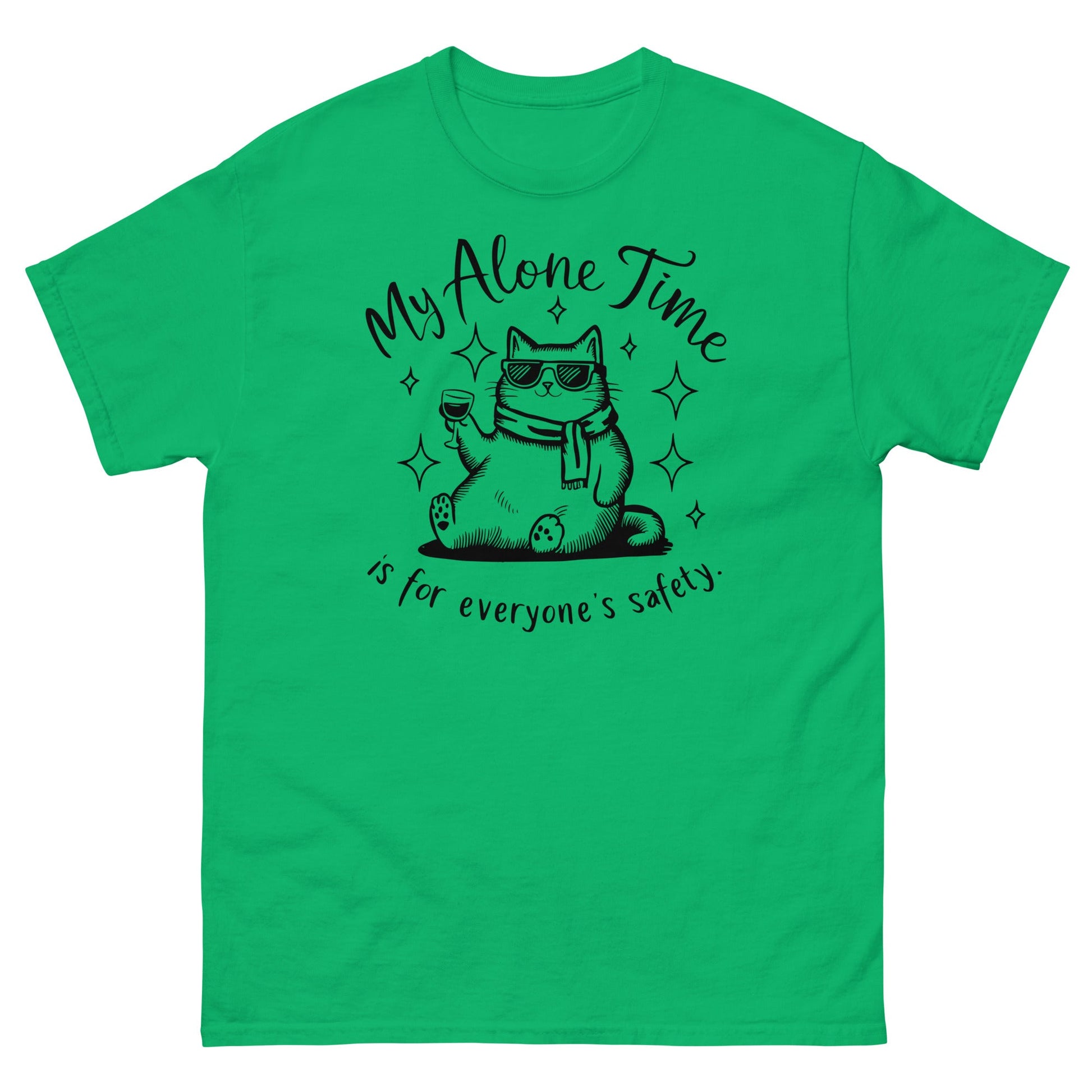 My Alone Time | Funny T-Shirt - Irish Green - T-Shirts Online