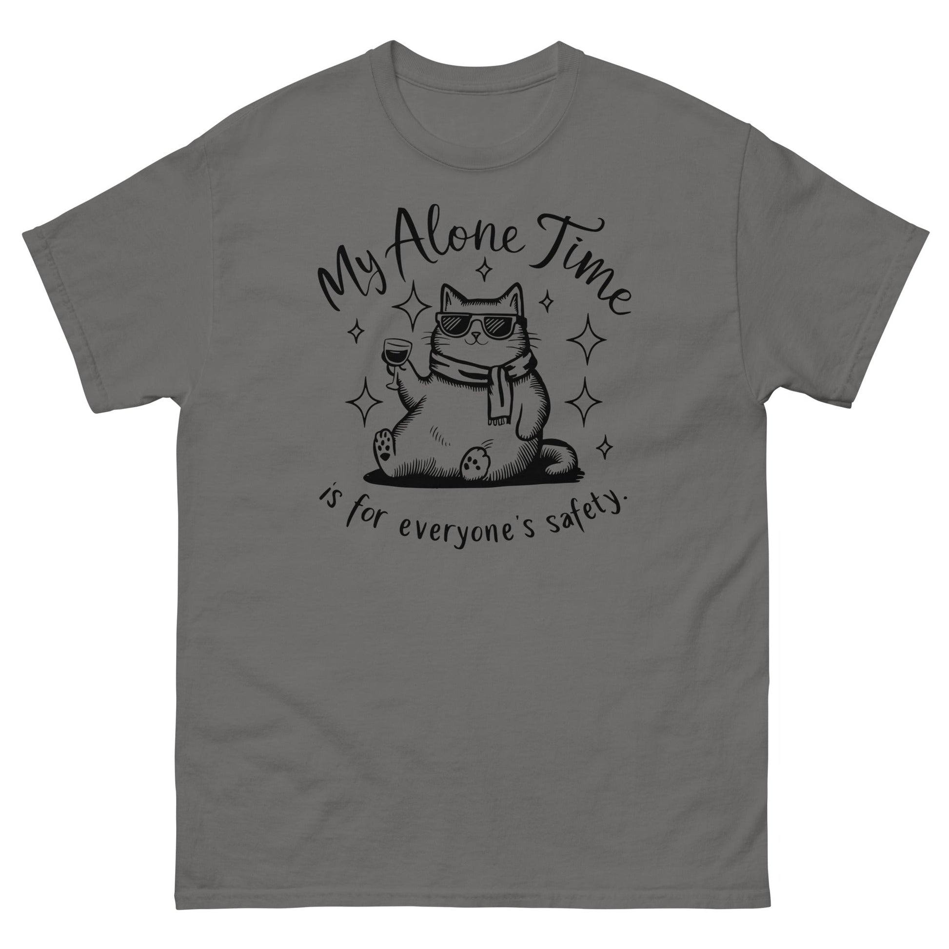 My Alone Time | Funny T-Shirt - Charcoal - T-Shirts Online